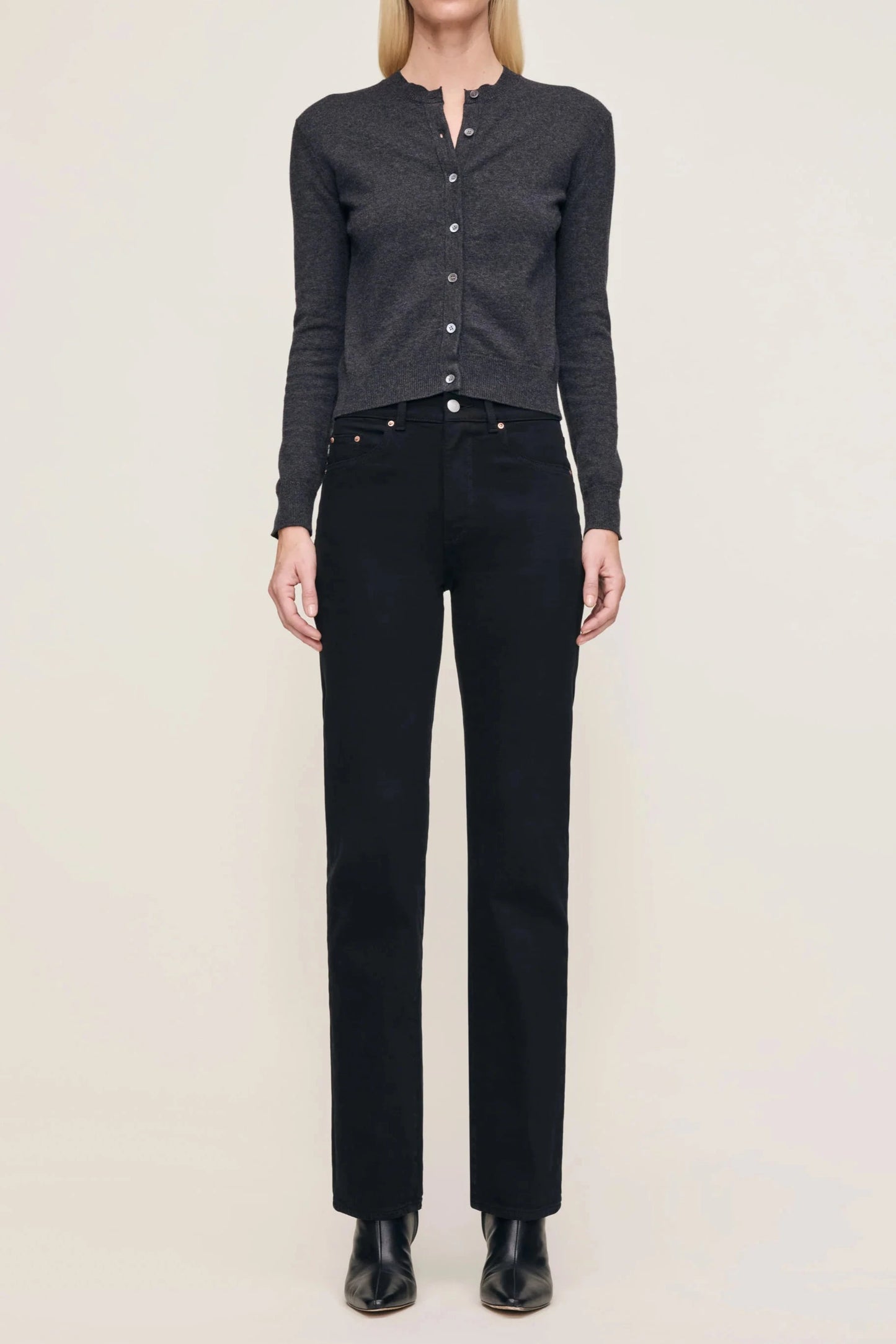 Patti Straight High Rise 31" Jeans