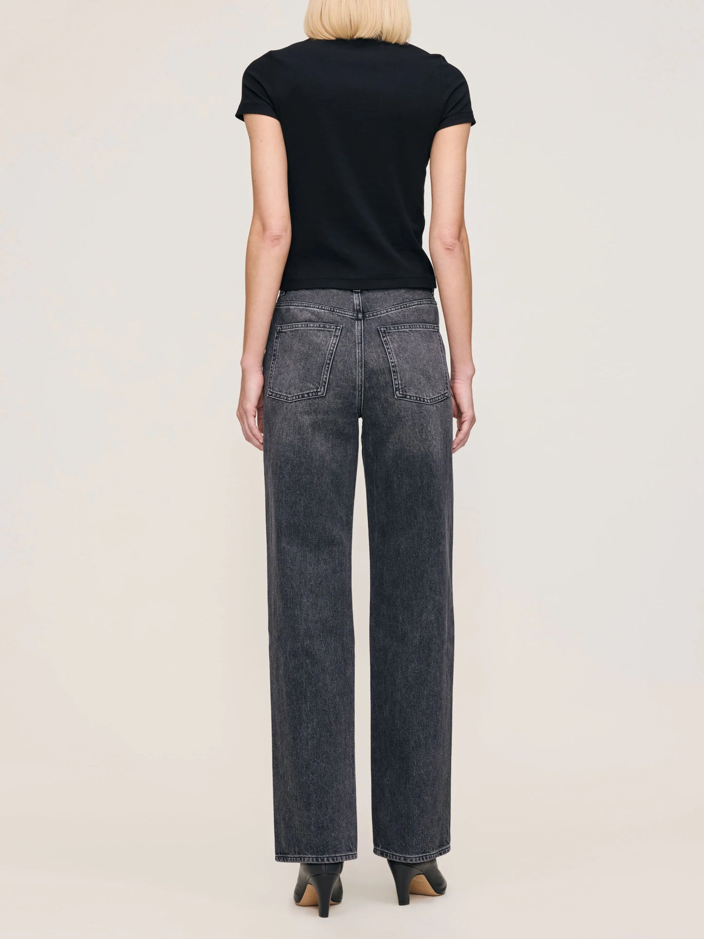 Karmine Refined Wide Leg High Rise 31" Jeans