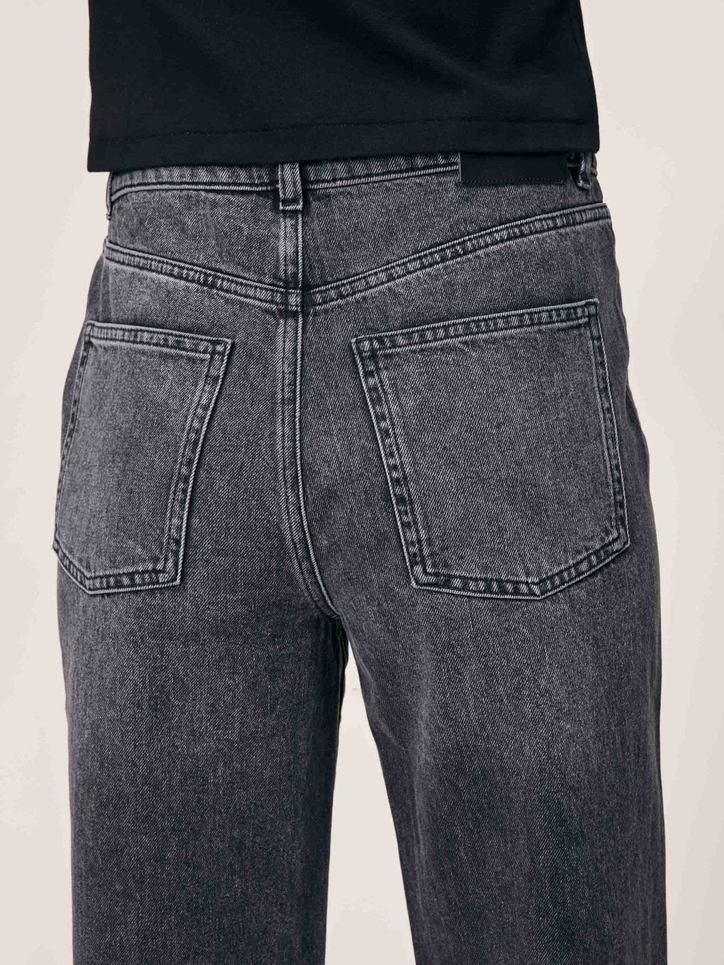 Karmine Refined Wide Leg High Rise 31" Jeans