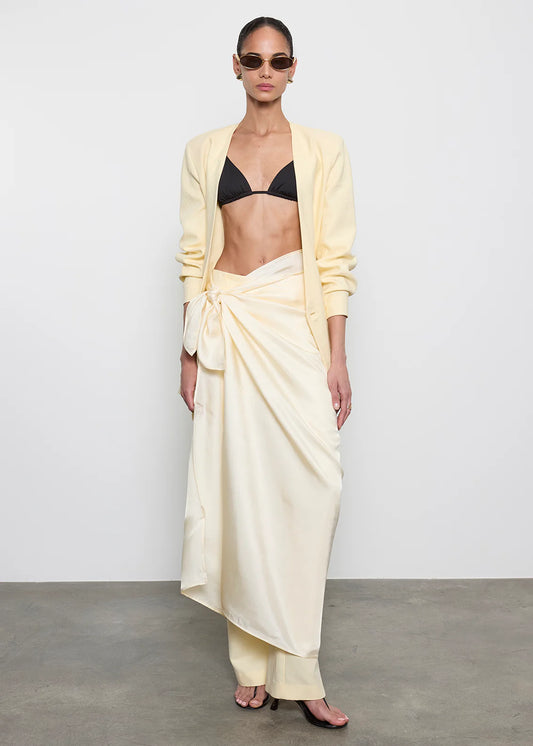 Linen Double Breasted Jacket