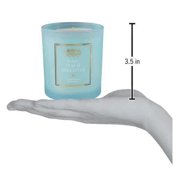 Warm Seas & Greetings Candle