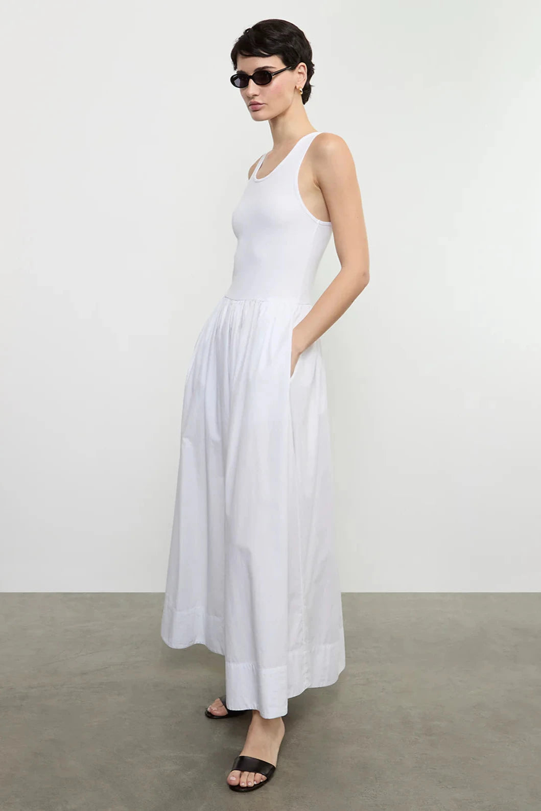Cotton Resort Tank Dress