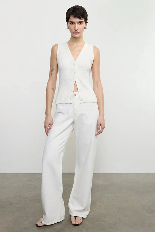 Slouchy Straight Jean in Italian Denim
