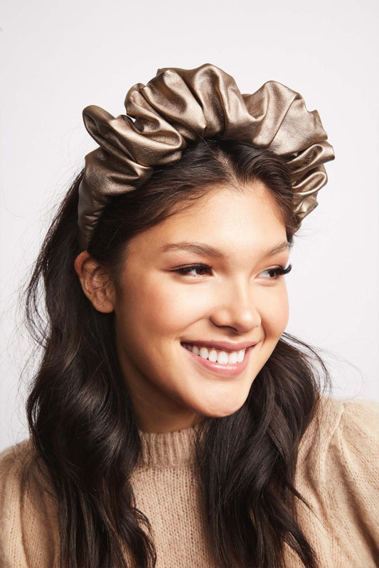 Hat Attack x Kapsule Elizabeth Headband- Metallic