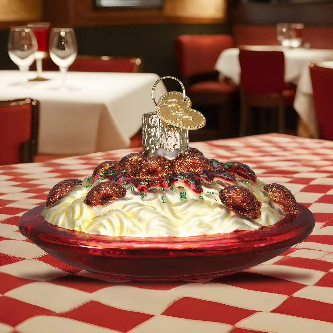 Spaghetti And Meatballs Ornament