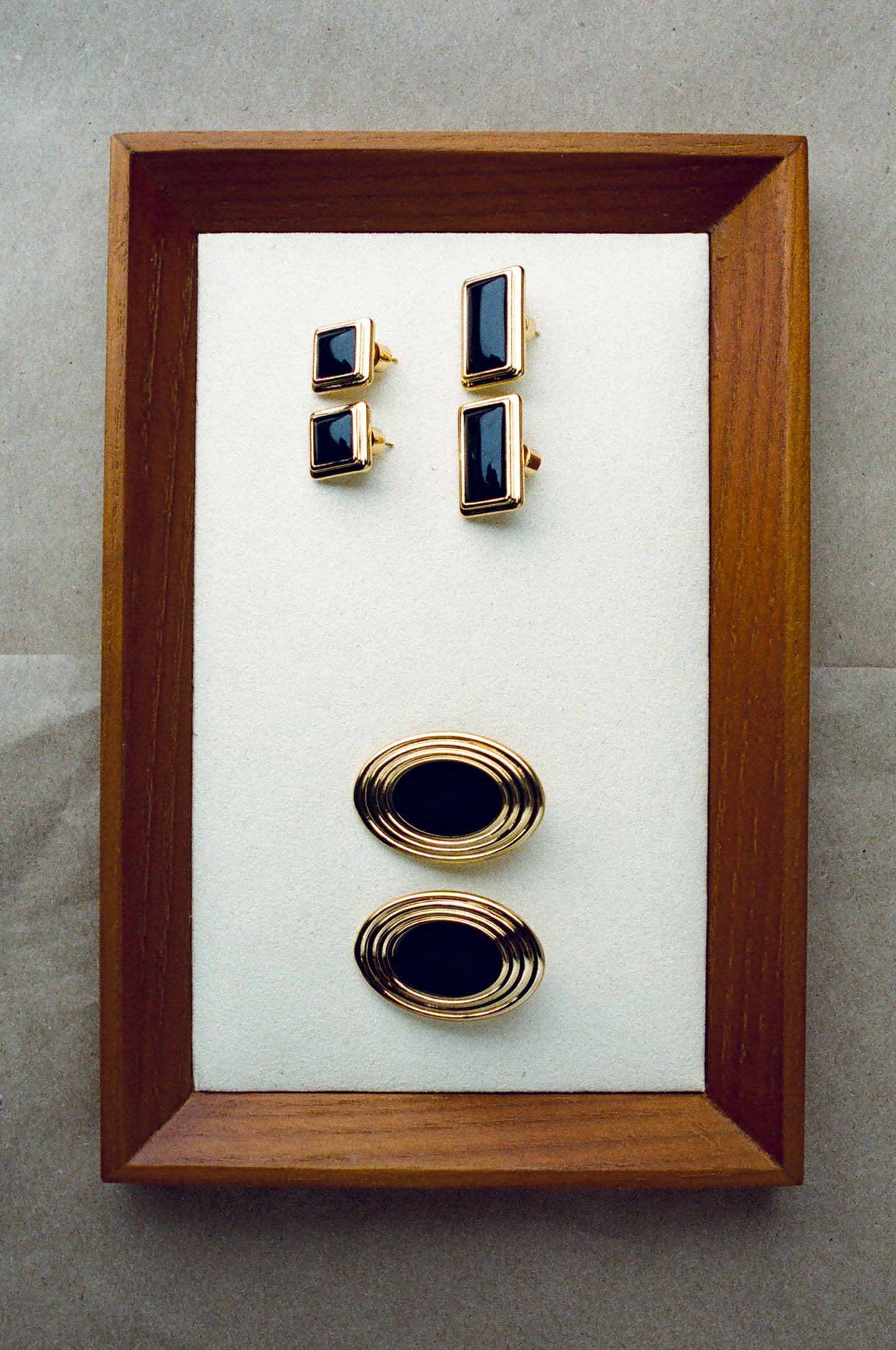 Heaven Mayhem ARCHER RECTANGLE EARRINGS