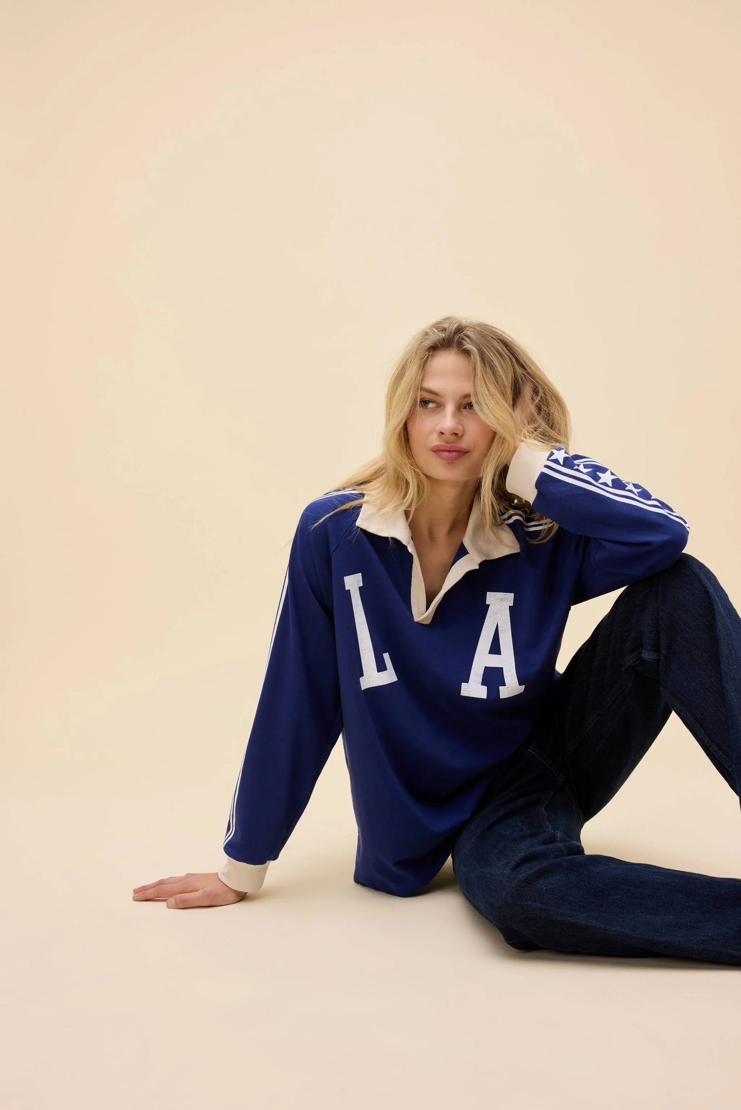 Los Angeles Stars Ragla Rugby Long Sleeve