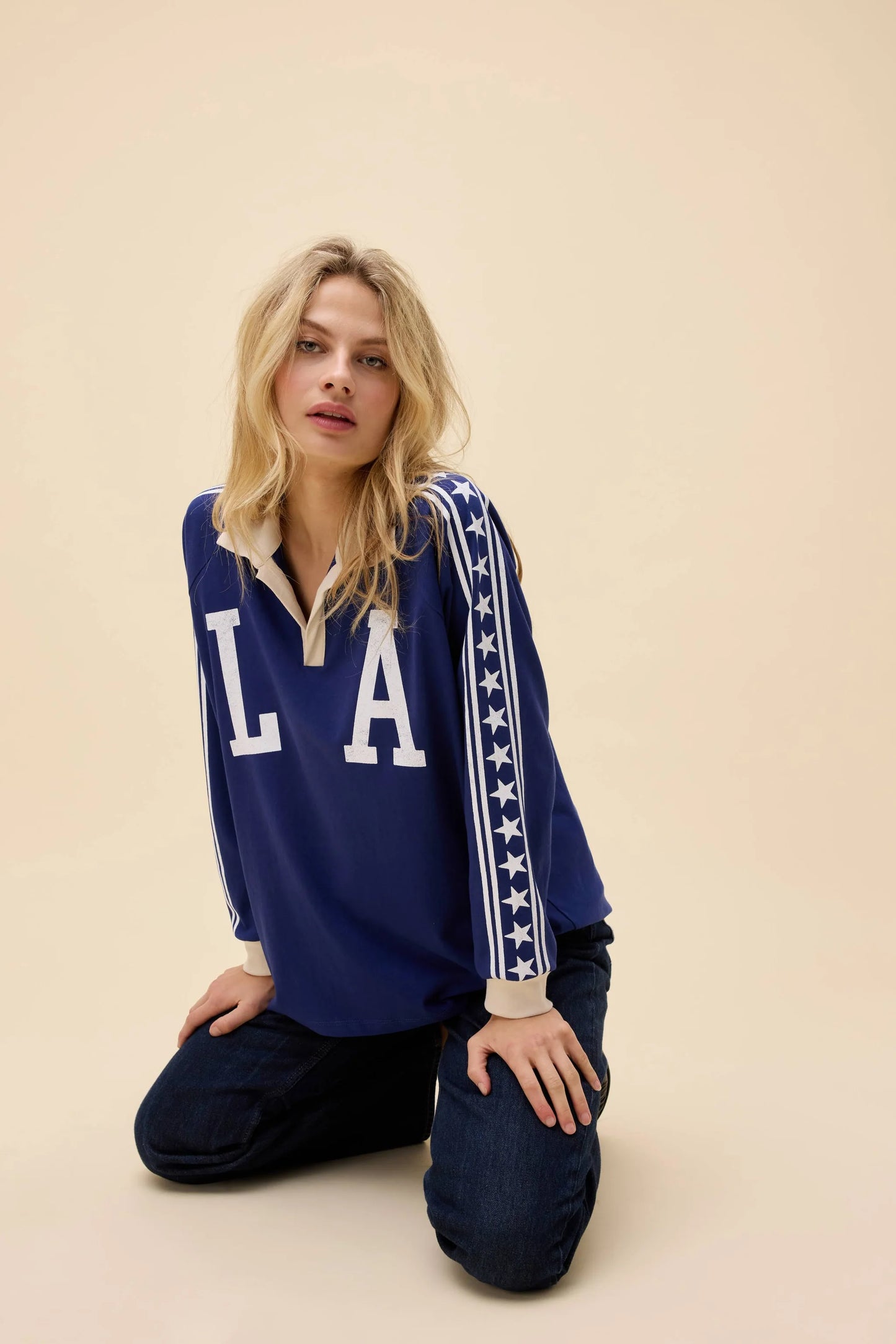 Los Angeles Stars Ragla Rugby Long Sleeve