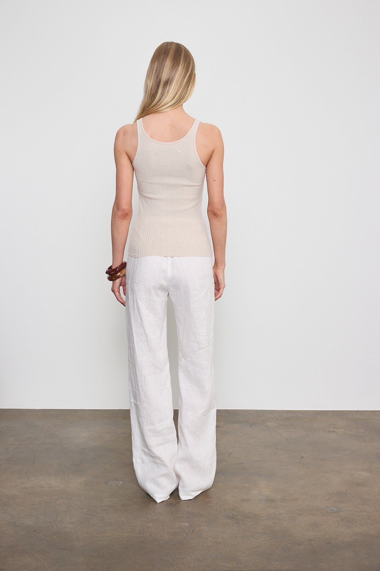 Military Rib Slim Tank