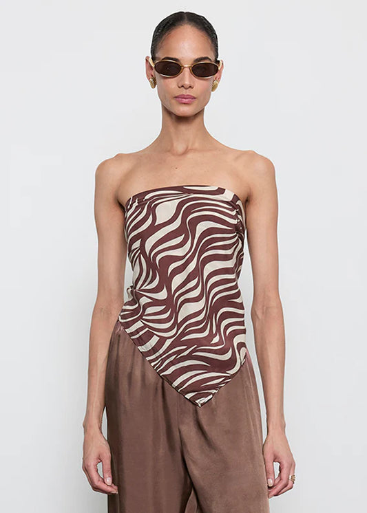 Fluid Scarf Top