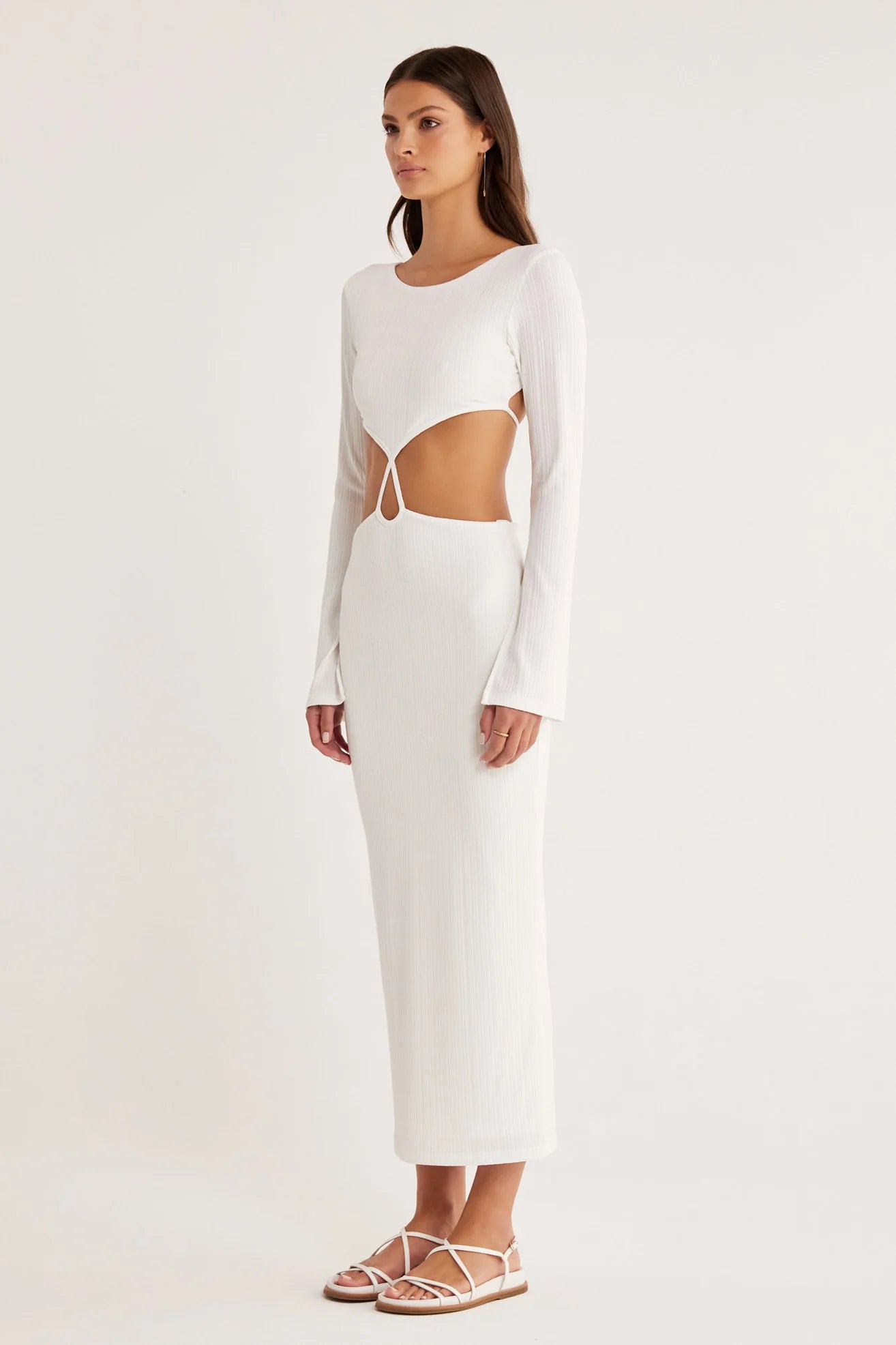 Oasis LS Midi Dress