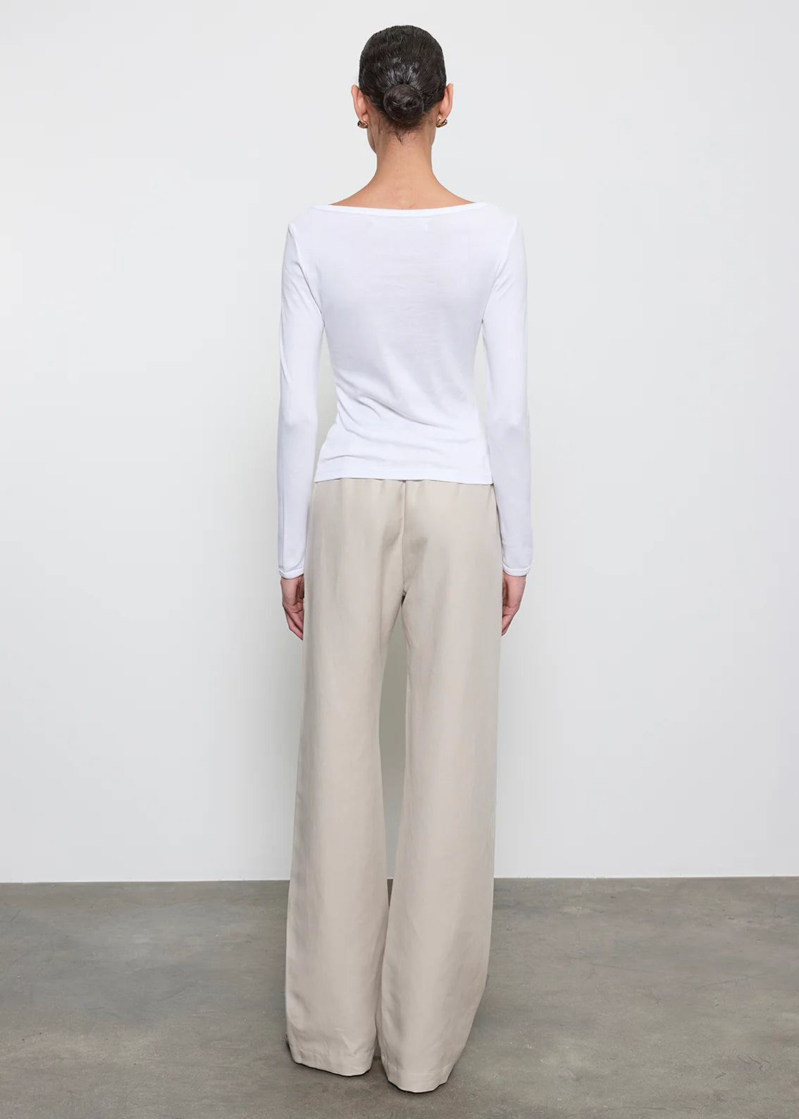 Fine Supima Cotton L/S Boatneck