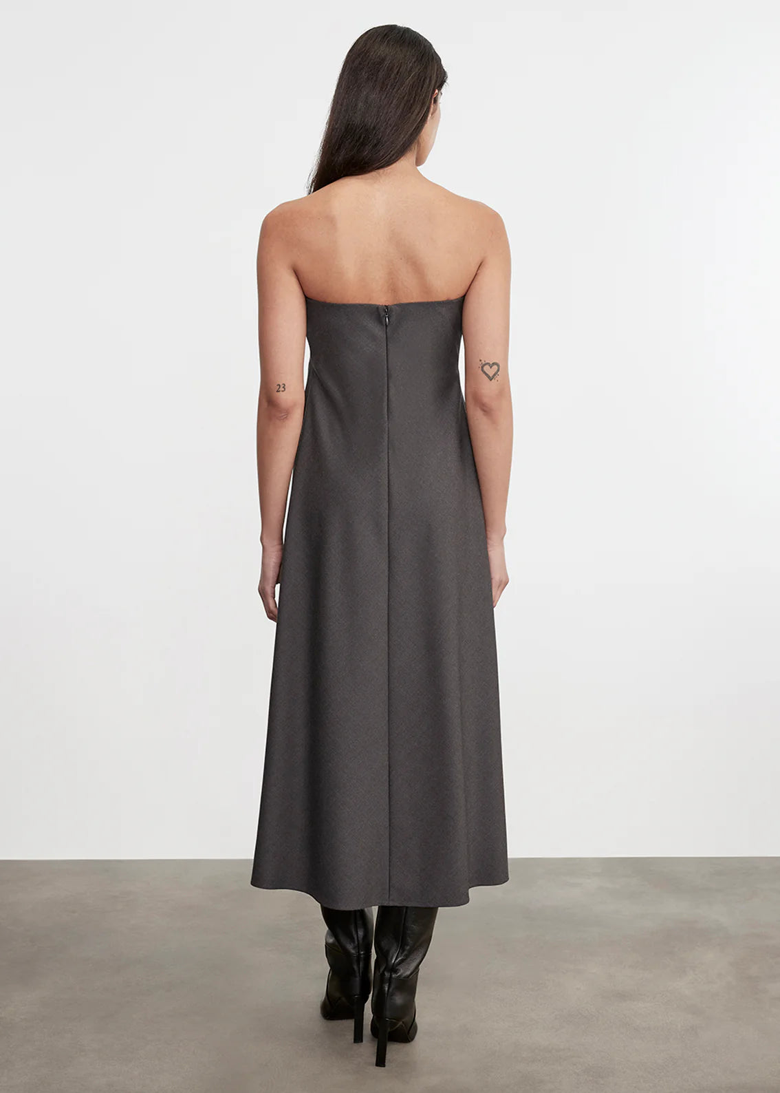 Easy Strapless Bias Dress