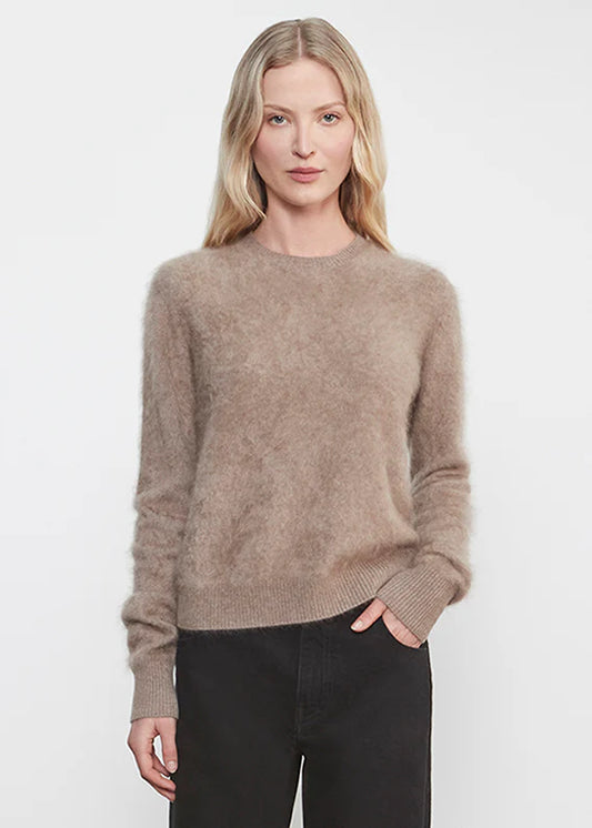 Longhair Cashmere Easy Crew