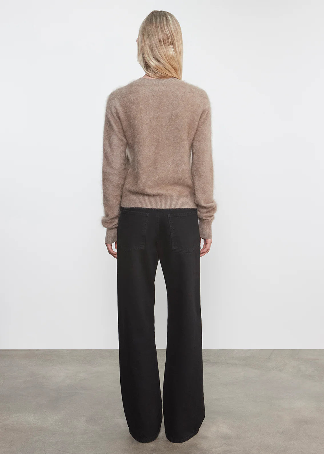 Longhair Cashmere Easy Crew