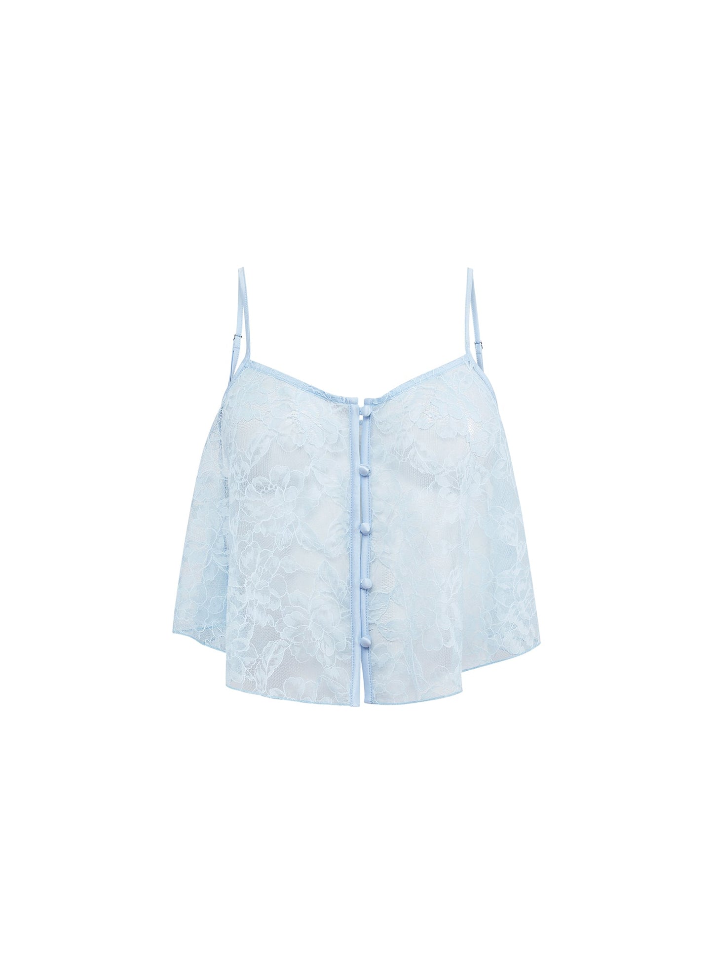 Jasmine Lace Flutter Cami