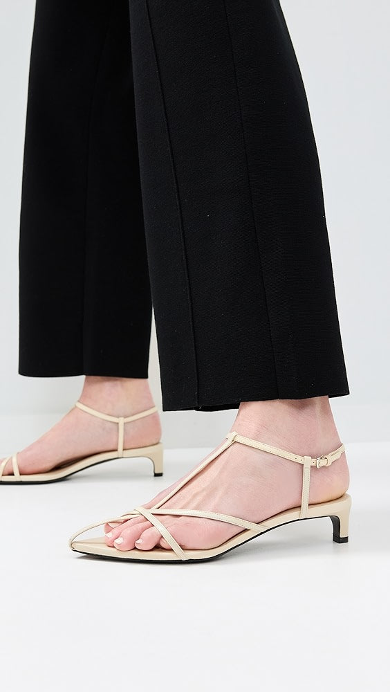 Cage Low-Heel Sandal