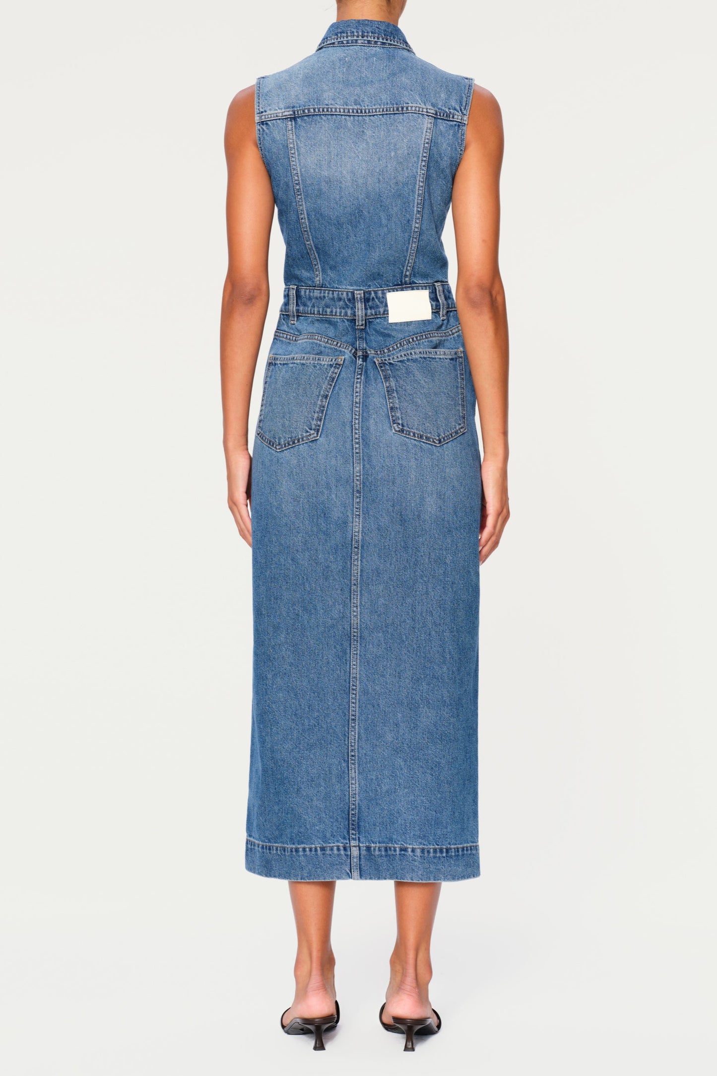 Vest Dress: Midi