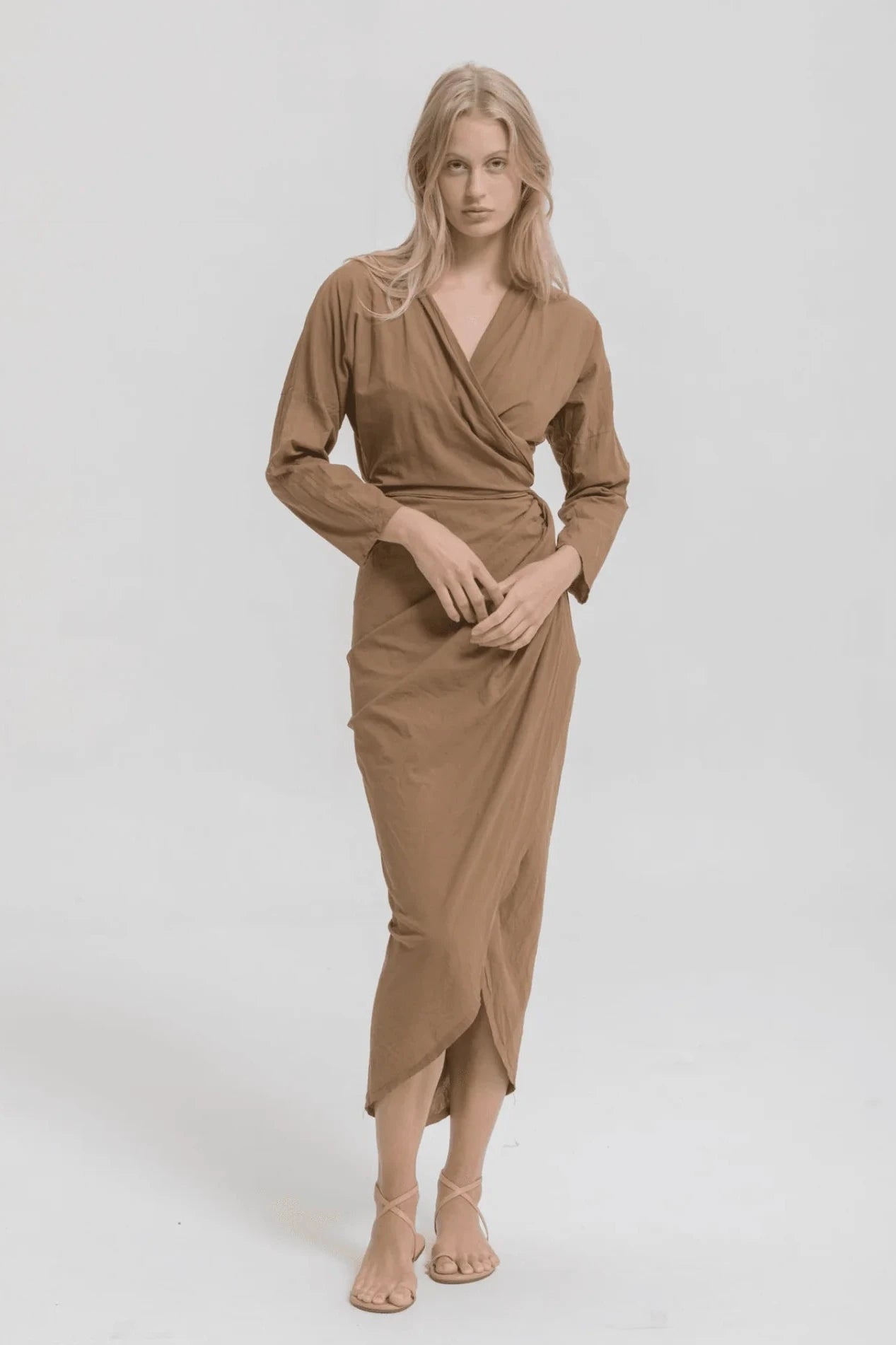 Tulip Wrap Dress MAD WOMAN Tulip Wrap Dress MAD WOMAN