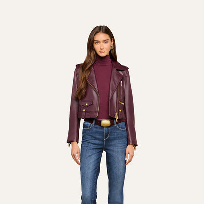 Blakely Leather Biker Jacket