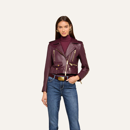 Blakely Leather Biker Jacket