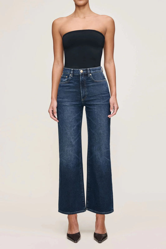 Karmine Refined Wide Leg High Rise 28" Jeans
