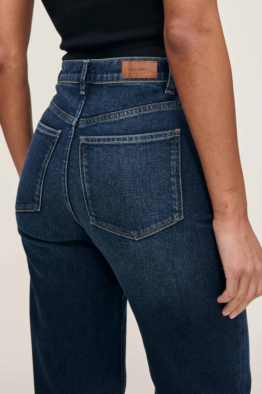 Karmine Refined Wide Leg High Rise 28" Jeans