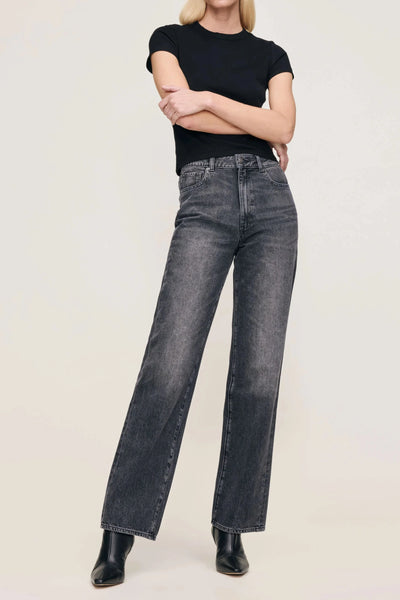 Karmine Refined Wide Leg High Rise 31" Jeans