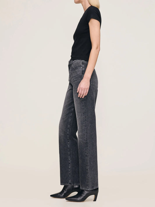 Karmine Refined Wide Leg High Rise 31" Jeans