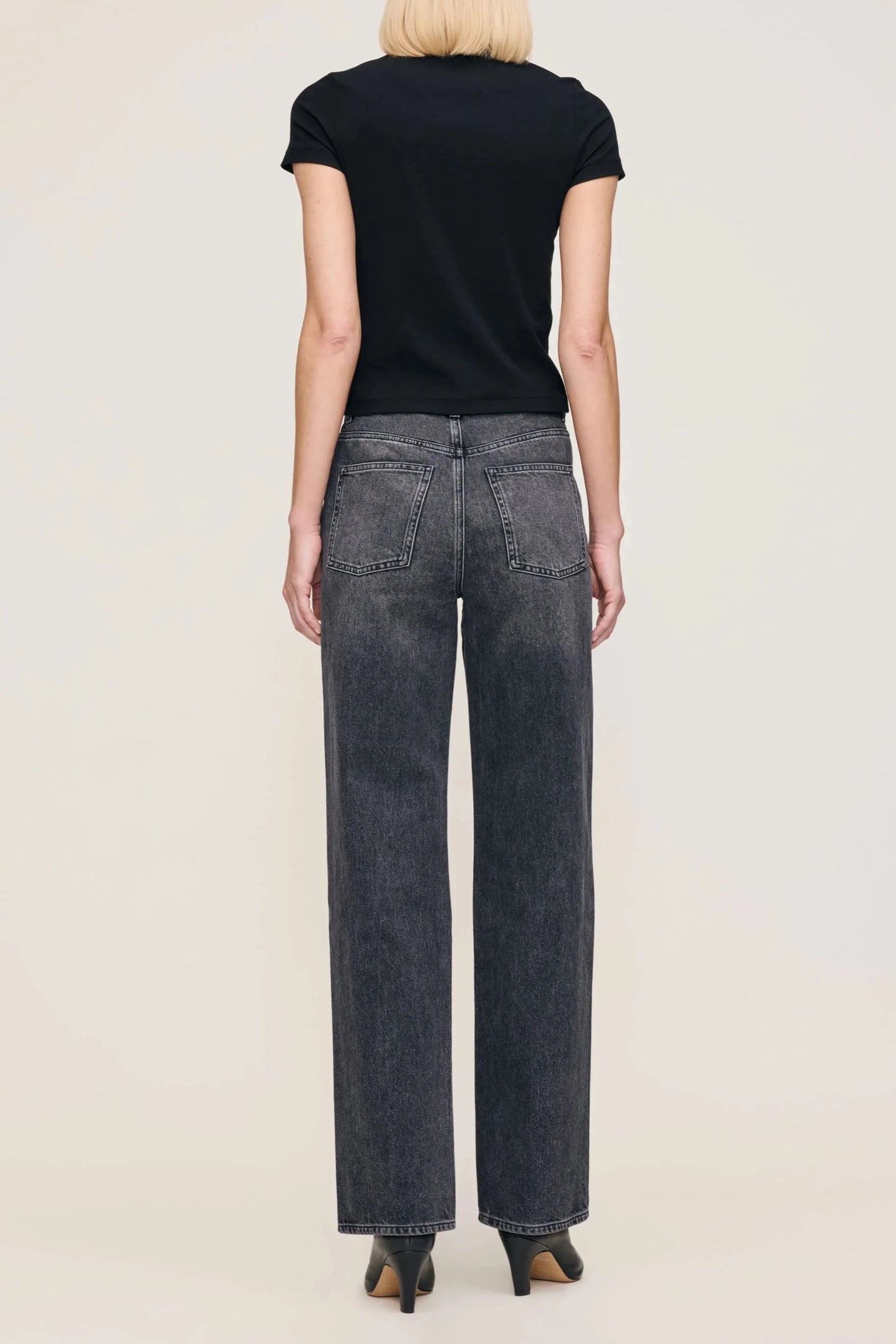 Karmine Refined Wide Leg High Rise 31" Jeans