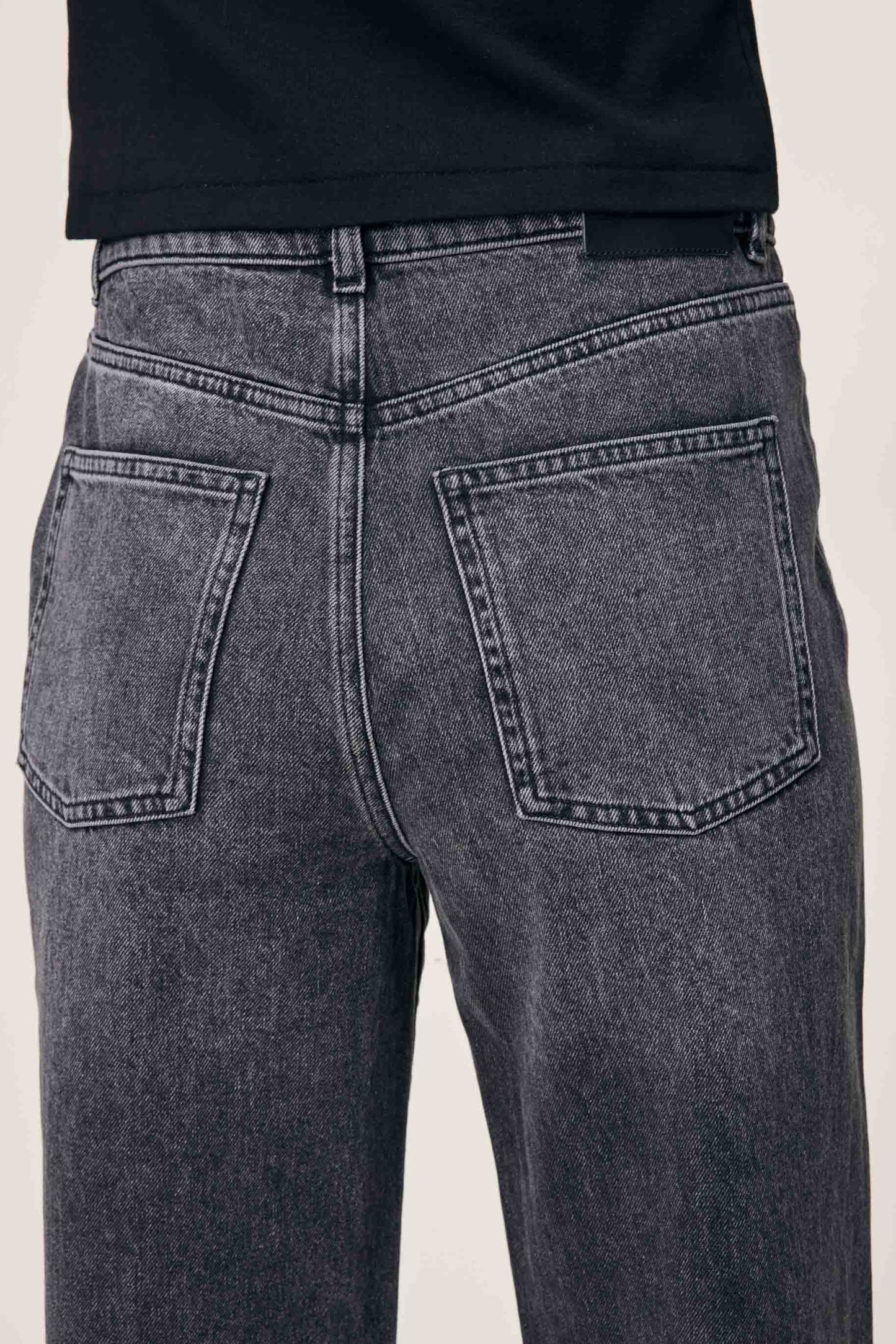 Karmine Refined Wide Leg High Rise 31" Jeans
