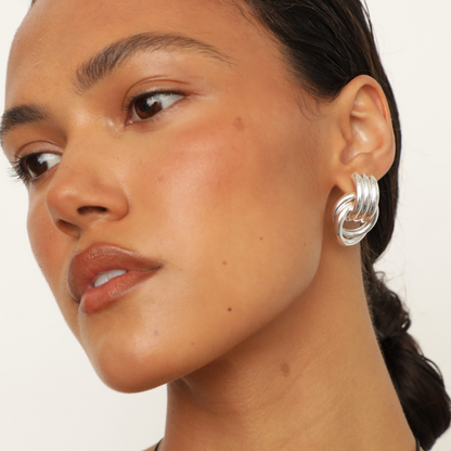 Heaven Mayhem DOUBLE KNOT EARRINGS