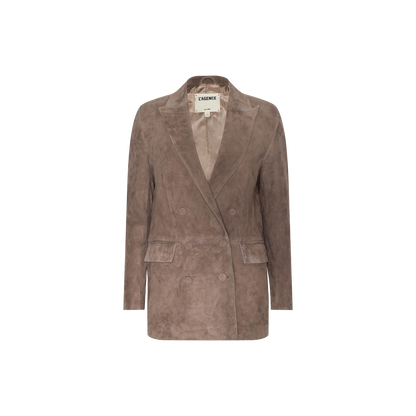 Aimee Oversized Suede Blazer