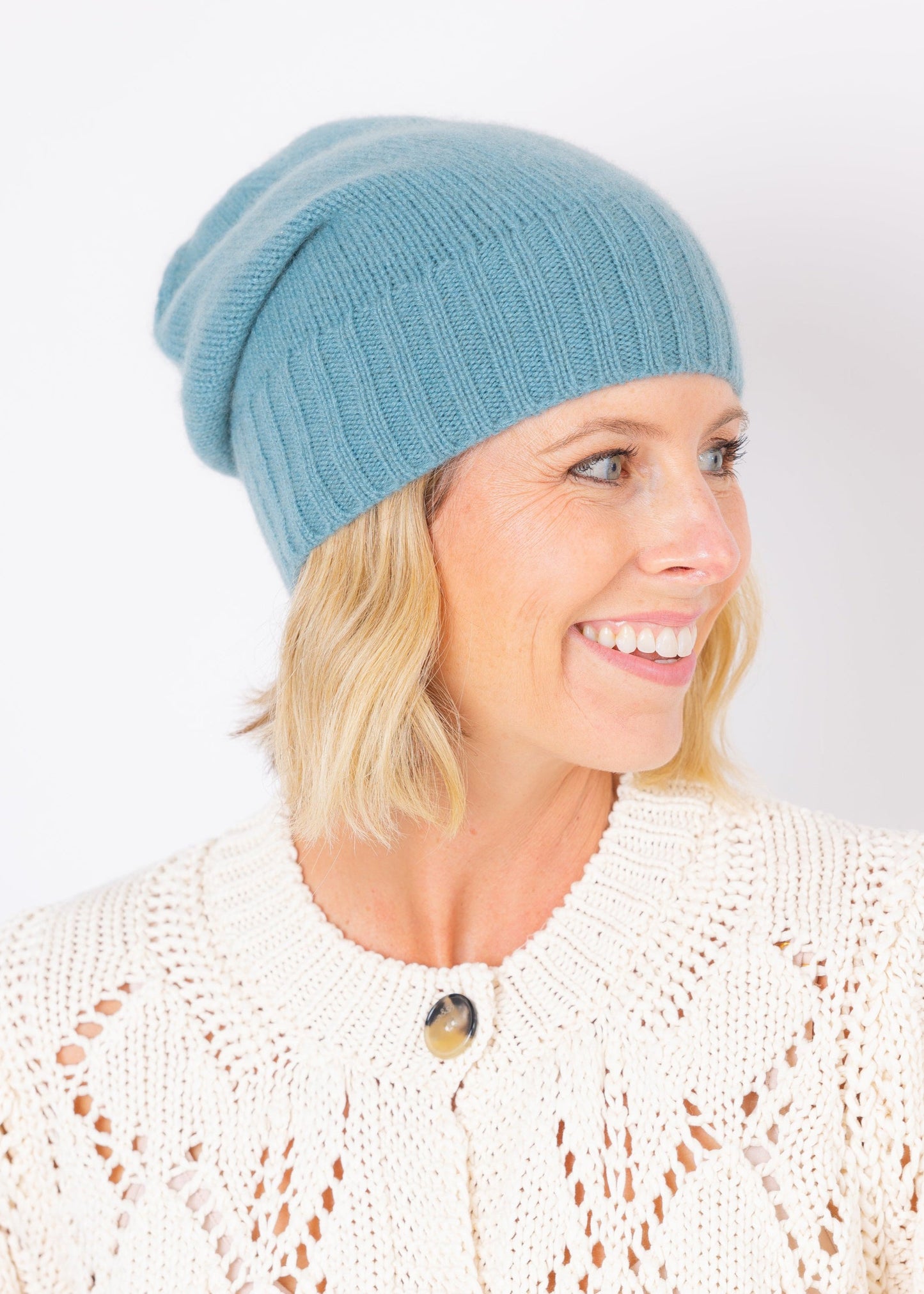 Classic Cashmere Slouchy Beanie