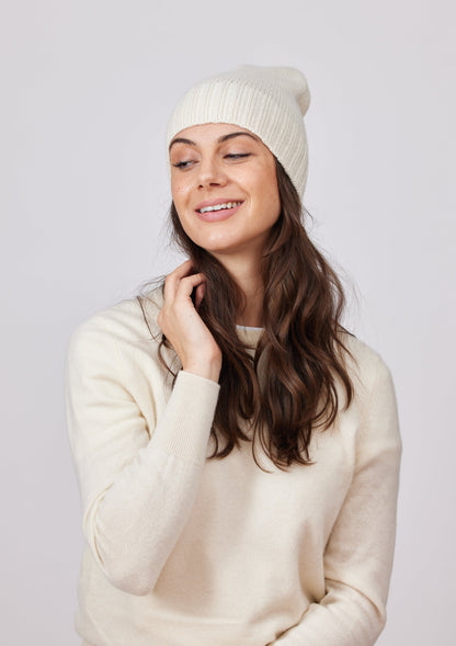 Classic Cashmere Slouchy Beanie