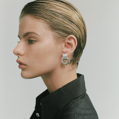 Heaven Mayhem MINI KNOT EARRINGS