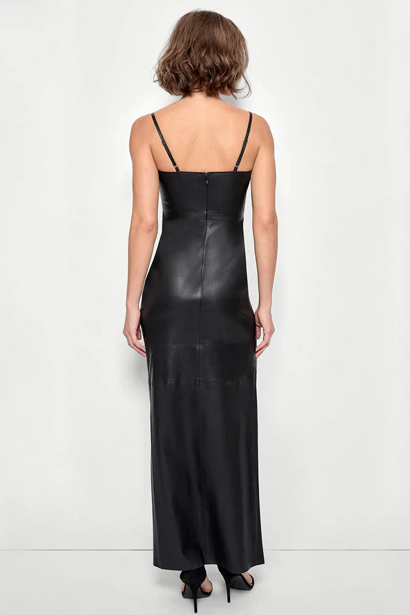 Aphrodite Stretch Leather Dress