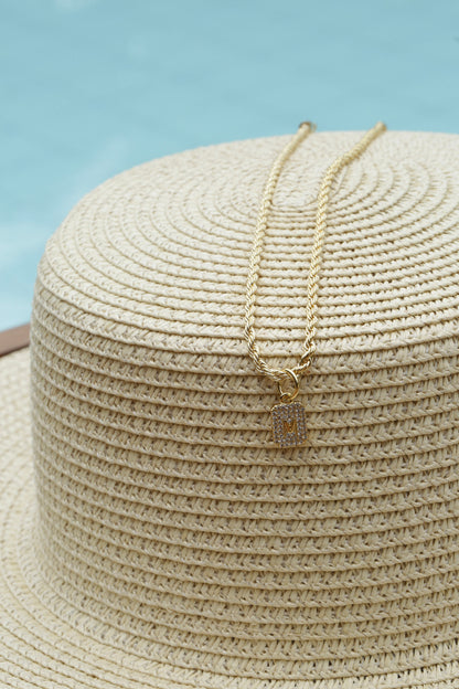 Initial Glam Necklace