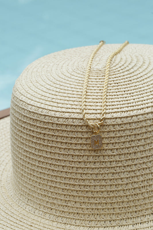 Initial Glam Necklace