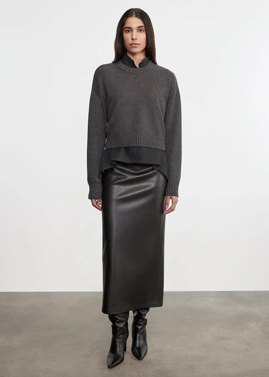 Chunky Cotton Cashmere Sweater