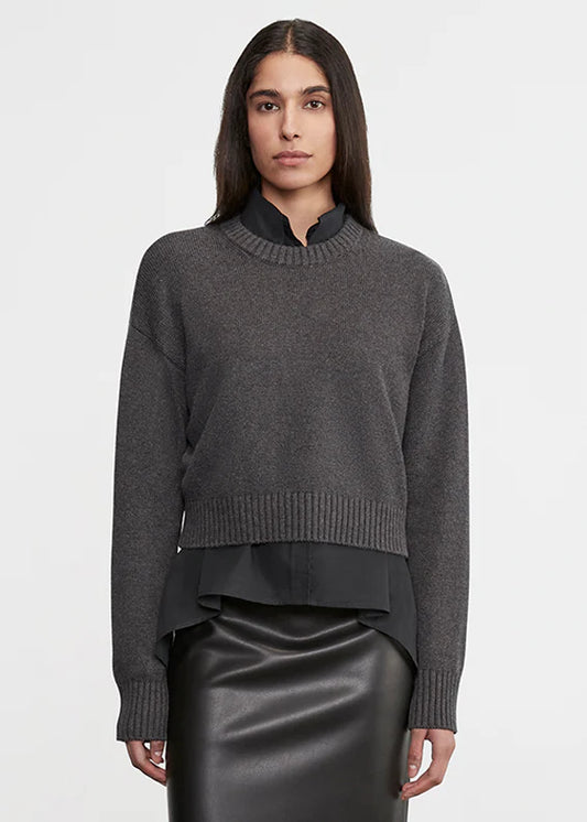 Chunky Cotton Cashmere Sweater