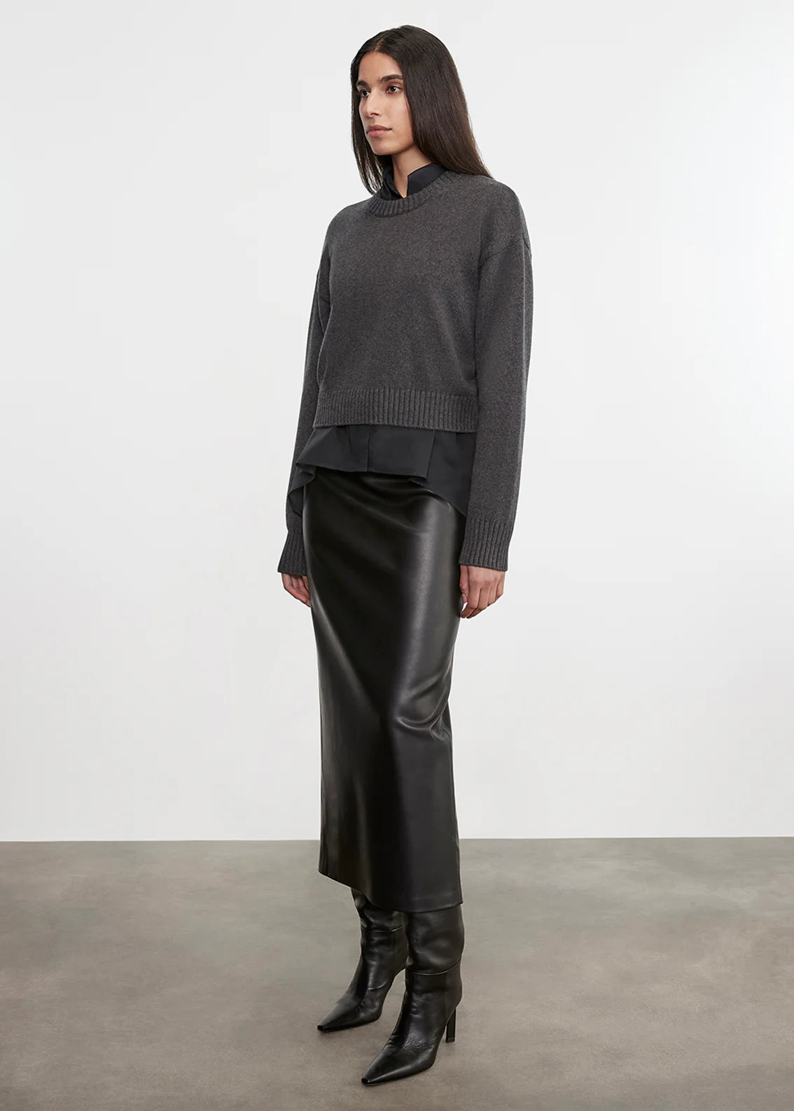 Chunky Cotton Cashmere Sweater