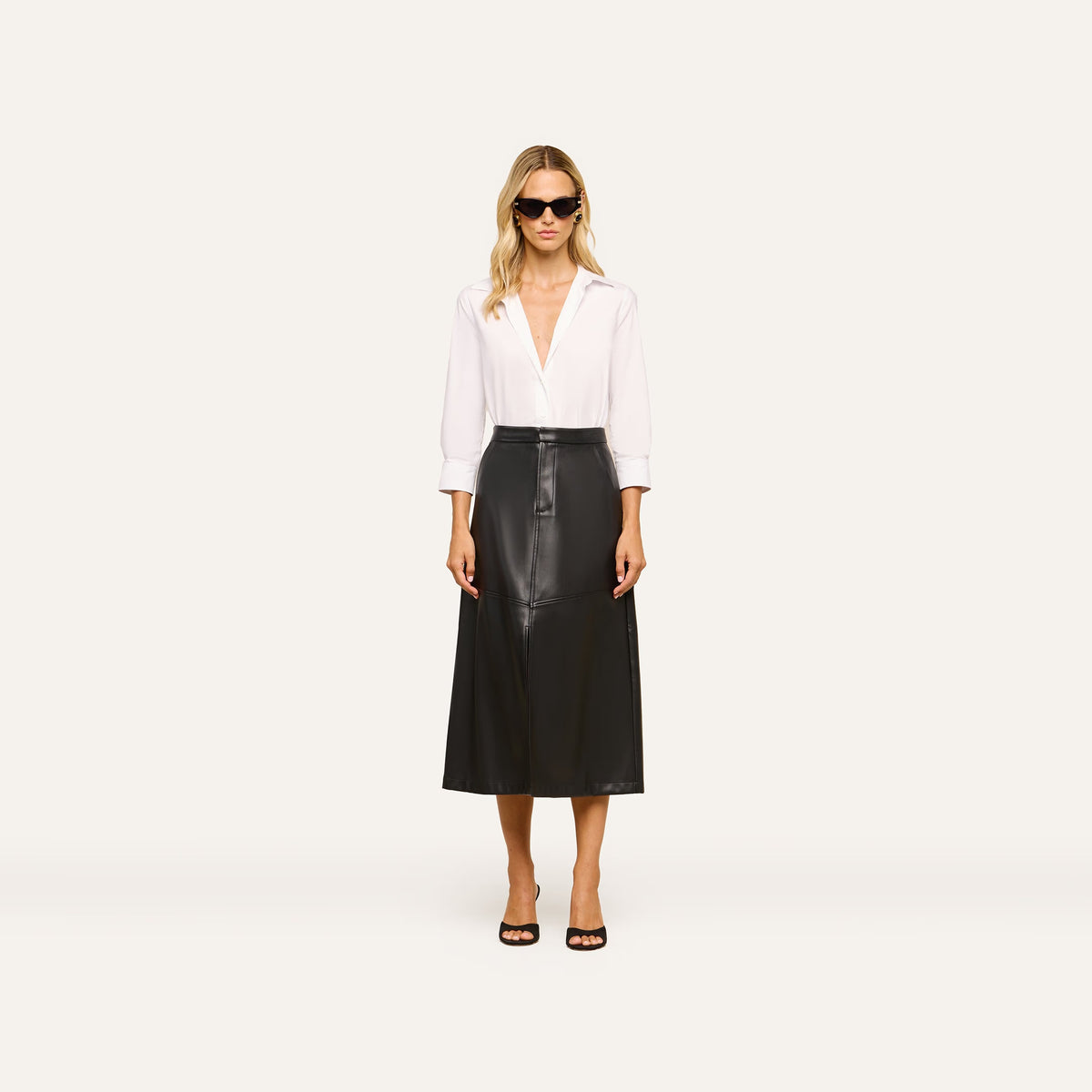Robyn Vegan Leather Skirt
