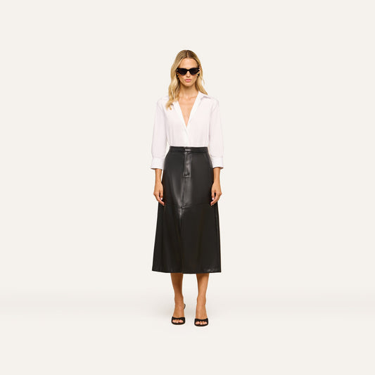 Robyn Vegan Leather Skirt