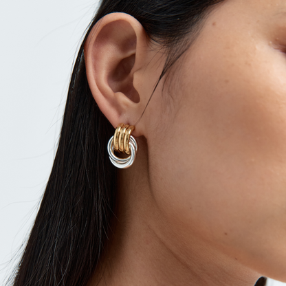 Heaven Mayhem BABY KNOT EARRINGS