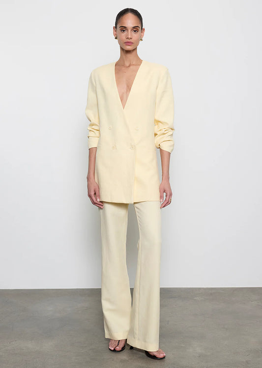 Linen Double Breasted Jacket