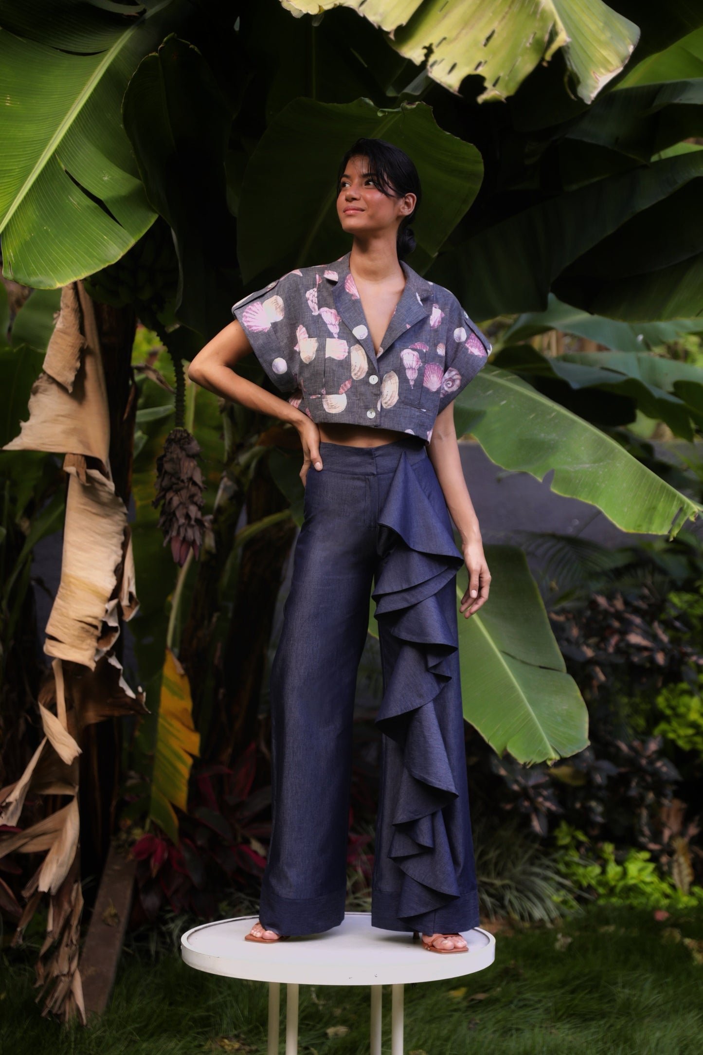OLAS PANTS IN DENIM