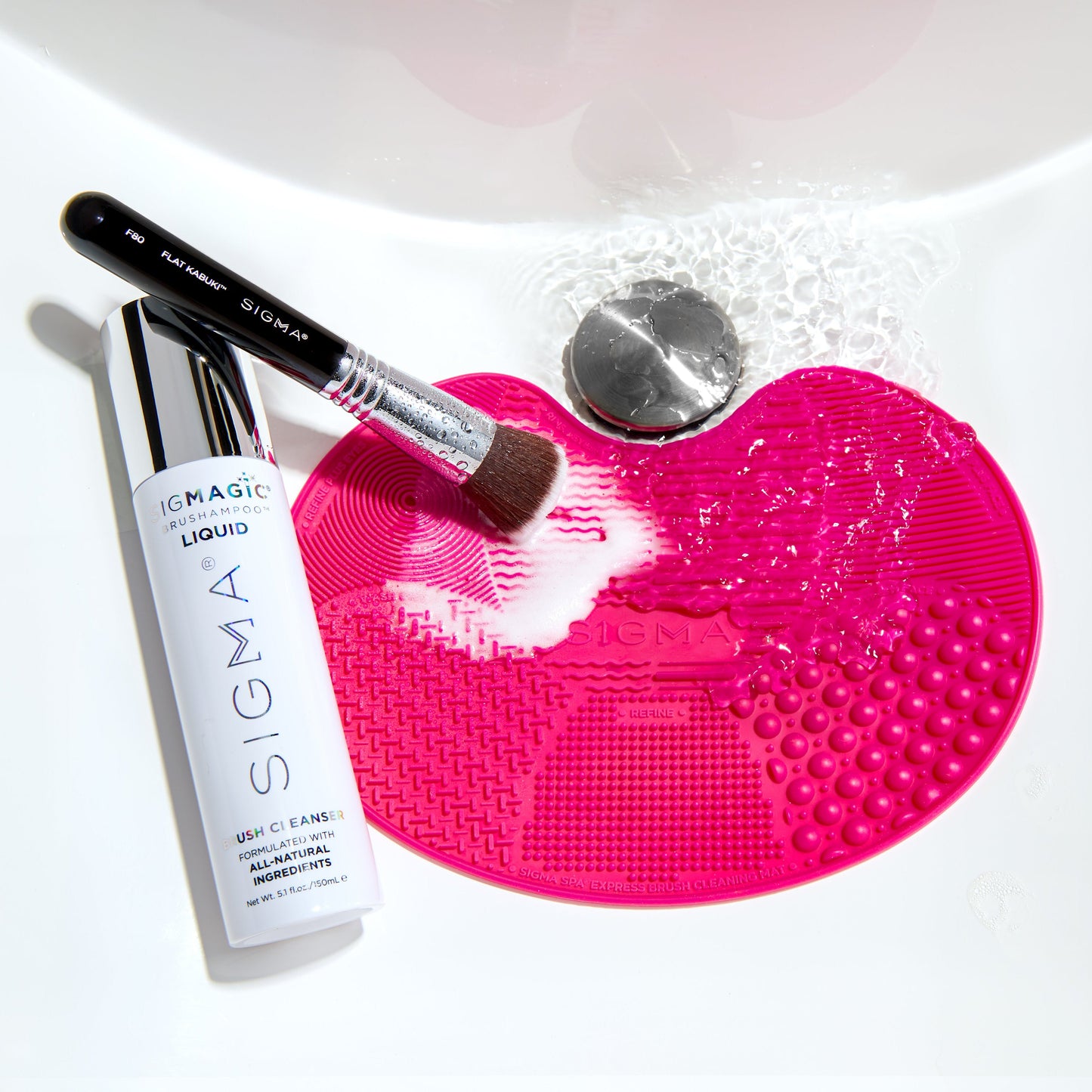 Sigma Spa® Express Brush Cleaning Mat