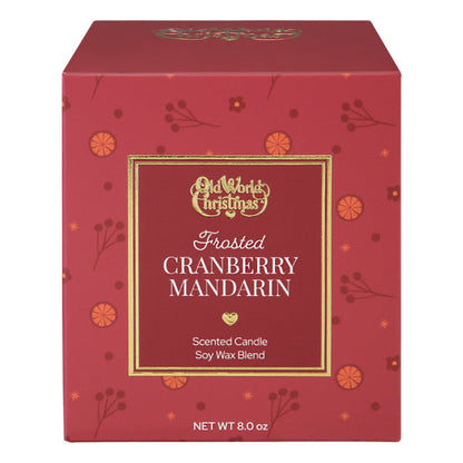 Frosted Cranberry Mandarin Candle