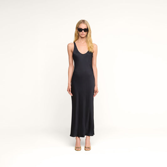 Akiya Satin Maxi Dress